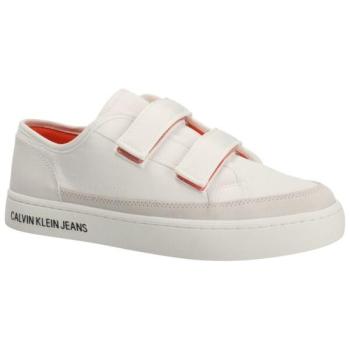 Calvin Klein CLASSIC CUPSOLE VELCRO SOFTNY Férfi szabadidőcipő, fehér, méret kép