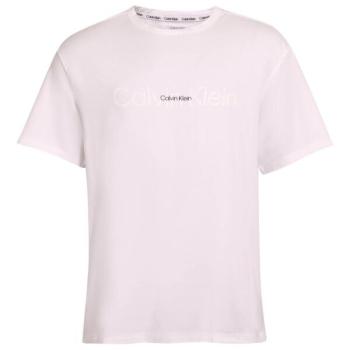 Calvin Klein EMB ICON LOUNGE-S/S CREW NECK Férfi felső, fehér, méret kép