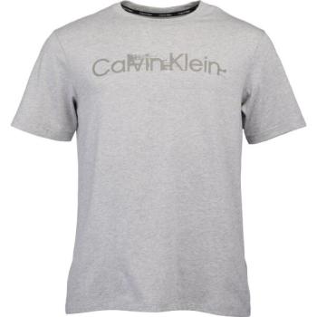 Calvin Klein ESSENTIALS PW S/S Férfi póló, szürke, méret kép