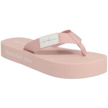 Calvin Klein FLATFORM FLIPFLOP Női filp-flop papucs, rózsaszín, méret kép