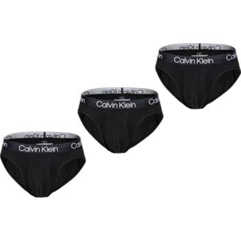 Calvin Klein HIP BRIEF 3PK Férfi fecske alsónadrág, fekete, méret kép