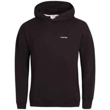 Calvin Klein MODERN COTTON LOUNGE-L/S HOODIE Férfi pulóver, fekete, méret kép