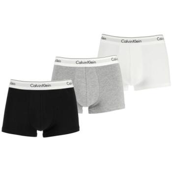 Calvin Klein MODERN CTN STRETCH-TRUNK 3PK Férfi bokszeralsó, fekete, méret kép