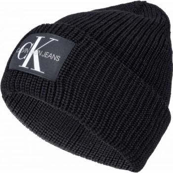 Calvin Klein MONOGRAM BEANIE WL Téli sapka, fekete, méret kép