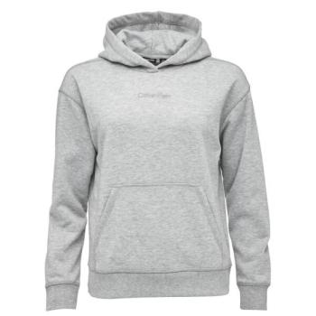 Calvin Klein PULLOVER HOODIE Női pulóver, szürke, méret kép