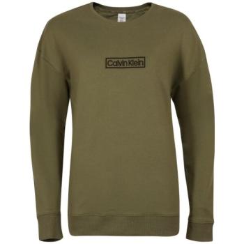 Calvin Klein REIMAGINED HER LW-L/S SWEATSHIRT Női pulóver, khaki, méret kép