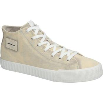 Calvin Klein SKATER VULC MID LACEUP CS ML DIF Férfi sportos cipő, bézs, méret kép