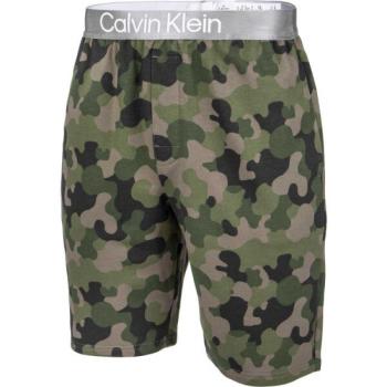 Calvin Klein SLEEP SHORT Férfi pizsama rövidnadrág, khaki, méret kép