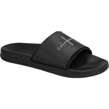 Calvin Klein SLIDE MONOGRAM Férfi papucs, fekete, méret kép