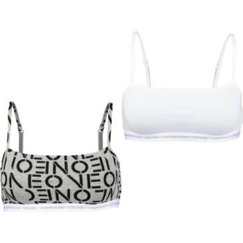 Calvin Klein UNLINED BRALETTE 2PK Női melltartó, fehér, méret kép