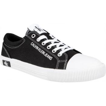 Calvin Klein VULCANIZED SNEAKER LACEUP CO Férfi tornacipő, fekete, méret kép