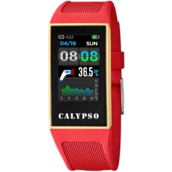 CALYPSO SMARTIME Fitnesz karkötő, piros, méret kép