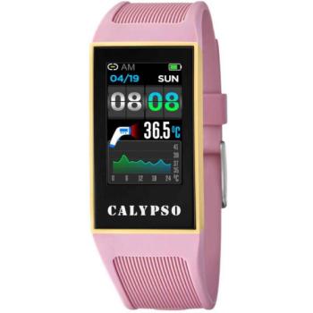 CALYPSO SMARTIME Fitnesz karkötő, rózsaszín, méret kép