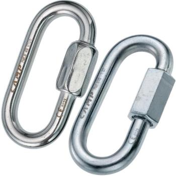 Camp Oval Quick Link 10 mm zinc plated steel kép