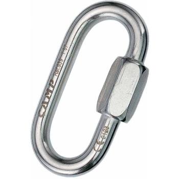 CAMP OVAL QUICK LINK 8mm Karabiner, ezüst, méret kép