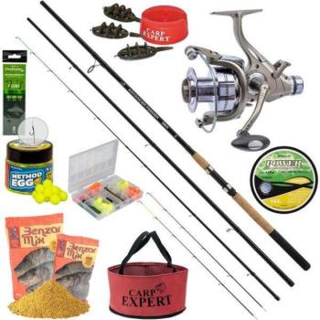 Carp expert advancer egybotos method 360 cm feeder szett kép