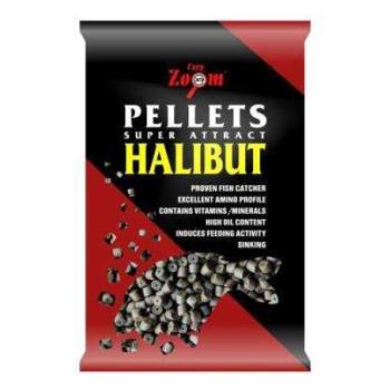 Carpzoom fúrt halibut pellet, 15 mm, 5 kg etető pellet kép