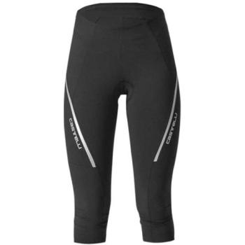 Castelli VELOCISSIMA 3 KNICKER Női 3/4-es kerékpáros nadrág, fekete, méret kép