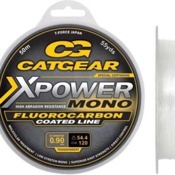 Catgear xpower mono leader f c 200lbs 50m monofil előkezsinór kép