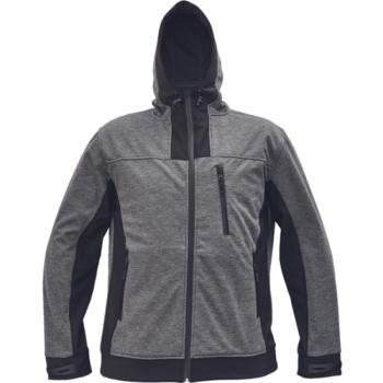 CERVA HUYER SOFTSHELL Férfi softshell kabát, szürke, méret kép