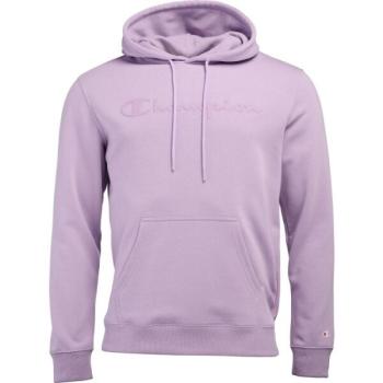 Champion AMERICAN CLASSICS HOODED SWEATSHIRT Férfi pulóver, lila, méret kép