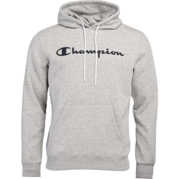 Champion AMERICAN CLASSICS HOODED SWEATSHIRT Férfi pulóver, szürke, méret kép