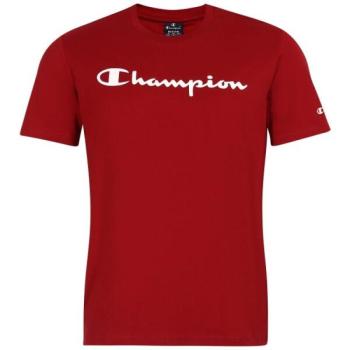 Champion CREWNECK LOGO T-SHIRT Férfi póló, piros, méret kép