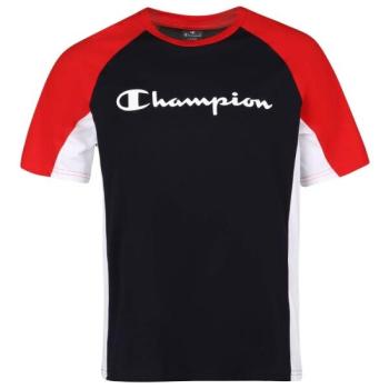 Champion CREWNECK T-SHIRT Férfi póló, sötétkék, méret kép