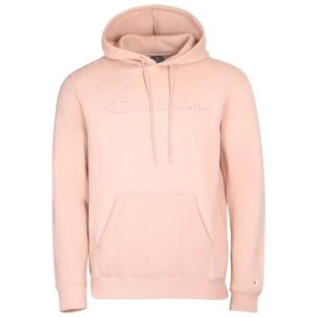 Champion FALL POLY FLEECE HOODED SWEATSHIRT Férfi pulóver, rózsaszín, méret kép