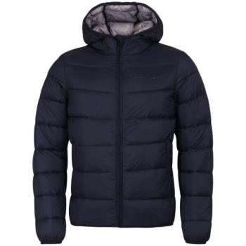 Champion PLAIN WOVEN NYLON HOODED JACKET  Férfi télikabát, sötétkék, méret kép