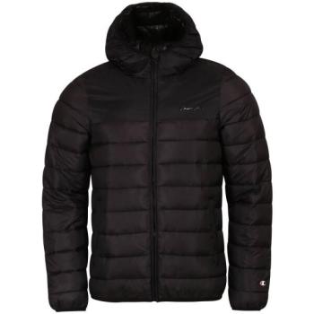 Champion RIPSTOP WOVEN HOODED JACKET Férfi télikabát, fekete, méret kép