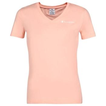 Champion V-NECK T-SHIRT Női póló, lazac, méret kép