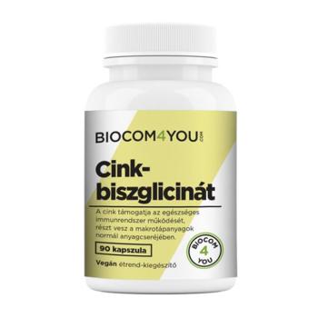 Cink-biszglicinát kapszula 90 db - Biocom kép