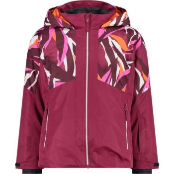 CMP KID G JACKET FIX HOOD Lány síkabát, bordó, méret kép