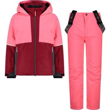 CMP KID G SET JACKET AND PANT Lány síszett, bordó, méret kép