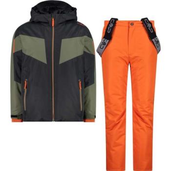 CMP KID SET JACKET AND PANT Fiú síszett, narancssárga, méret kép