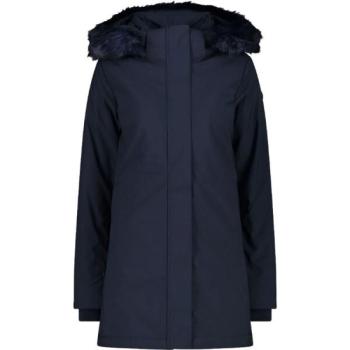 CMP WOMAN COAT ZIP HOOD Női softshell kabát, sötétkék, méret kép