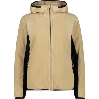 CMP WOMAN JACKET FIX HOOD Női pulóver, bézs, méret kép