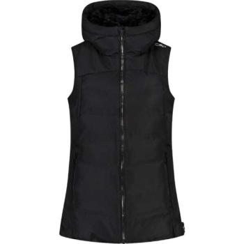 CMP WOMAN VEST FIX HOOD Női bélelt mellény, fekete, méret kép