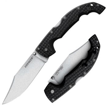 Cold Steel Extra Large Voyager Clip Pt. Plain kép