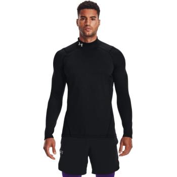 ColdGear Armour Fitted Mock Black hosszú ujjú póló - Under Armour kép
