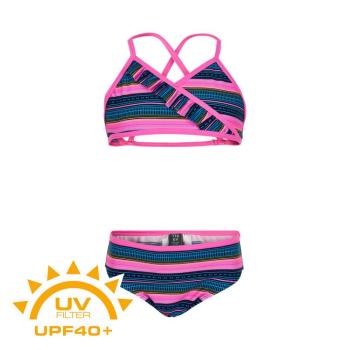 COLOR KIDS-Bikini AOP UPF 40+ Sugar Pink Rózsaszín 104 kép