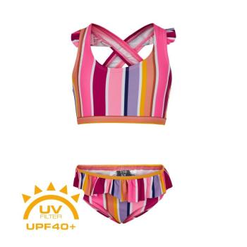 COLOR KIDS-Bikini w. short skirt-cotton candy Rózsaszín 116 kép