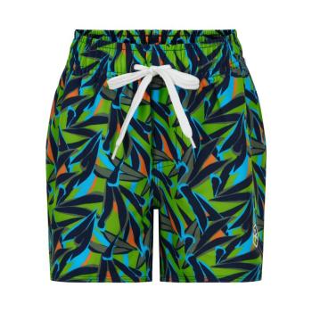 COLOR KIDS-Swim shorts short AOP-jasmine green kép