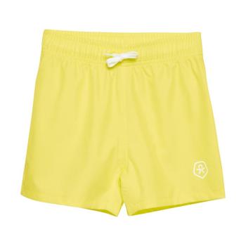 COLOR KIDS-Swim Shorts - Solid, orange pop Sárga 116 kép