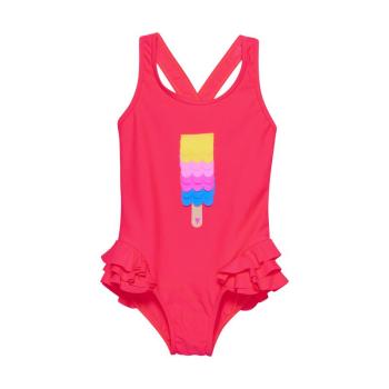 COLOR KIDS-Swimsuit W. Application, diva pink Rózsaszín 104 kép