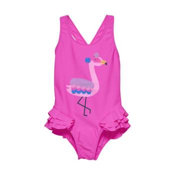 COLOR KIDS-Swimsuit W. Application, sugar pink Rózsaszín 104 kép