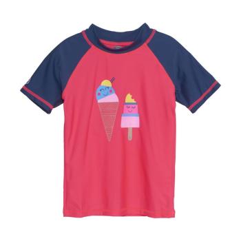 COLOR KIDS-T-shirt W. Print, diva pink Rózsaszín 104 kép