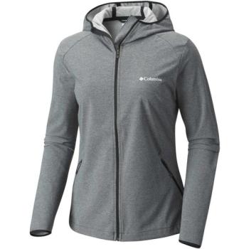 Columbia HEATHER CANYON HOODDED JACKET Női softshell kabát, sötétszürke, méret kép