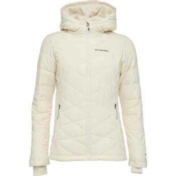 Columbia HEAVENLY HOODED JACKET Női télikabát, bézs, méret kép